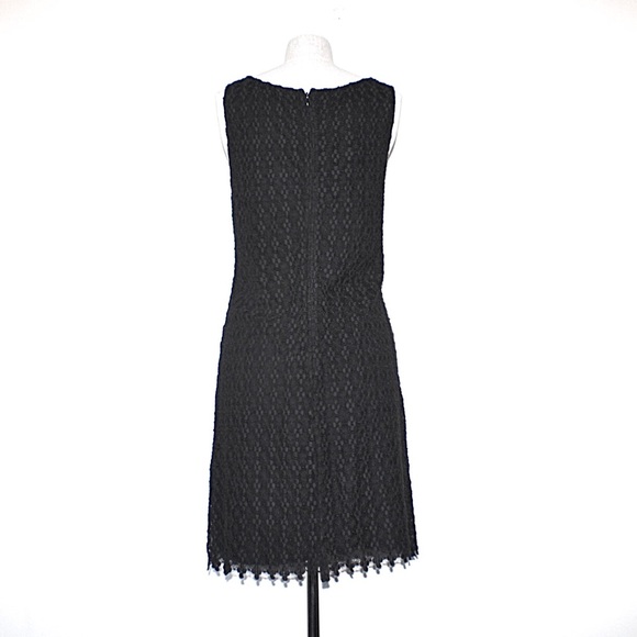 Velvet by Graham & Spencer Black Lace Sheath Dress - Picture 6 of 9